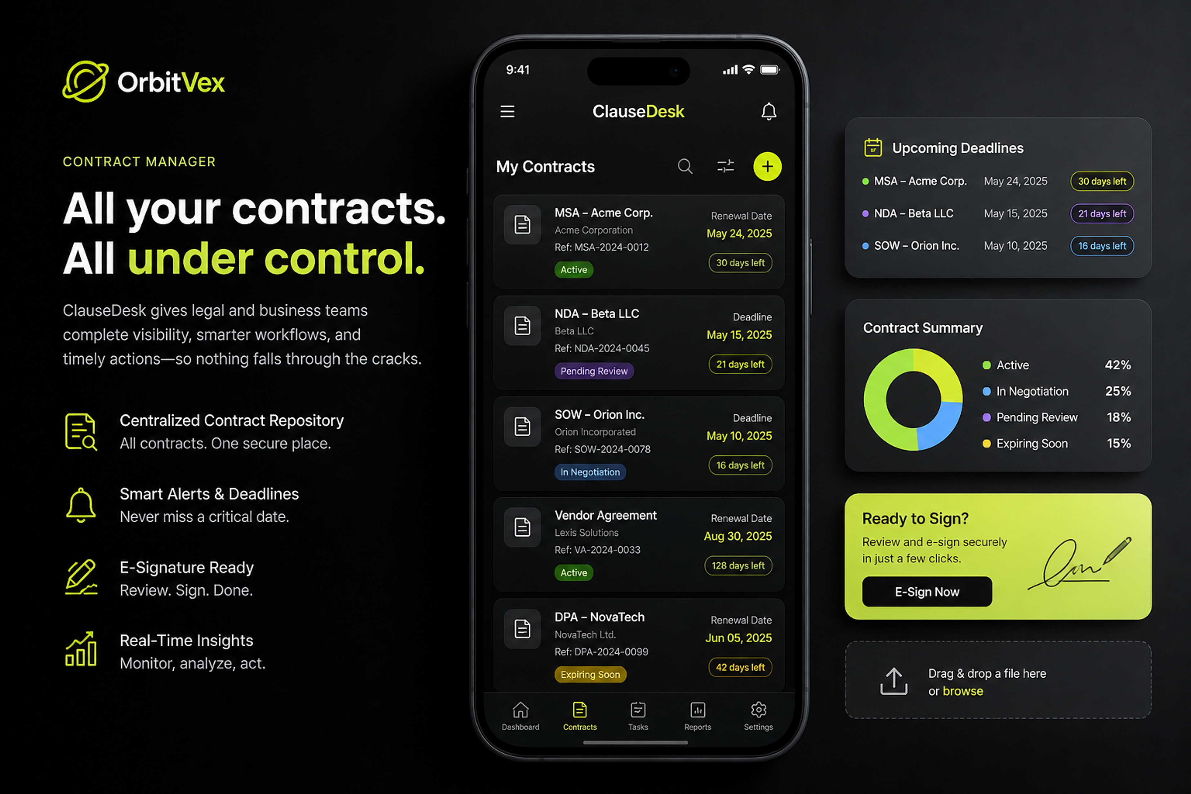 ClauseDesk Contracts
